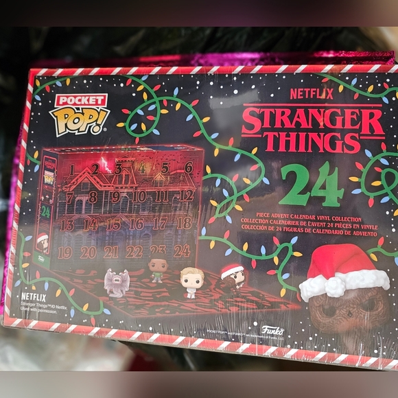 Stranger Things Funko 24 Pocket Pop Countdown Advent Calendar New Eleven 11 Will - Picture 3 of 5